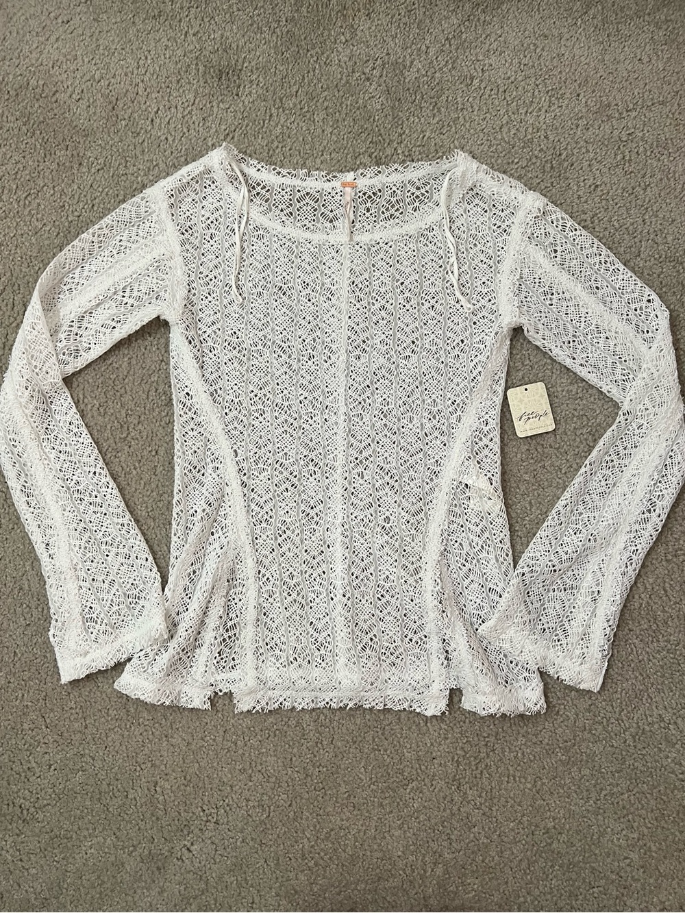 NWT Free People boho Crochet Top Size X Small